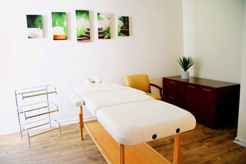 acupuncture treatment area