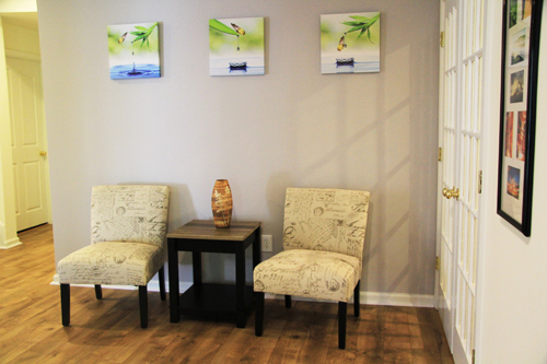 acupuncture waiting area