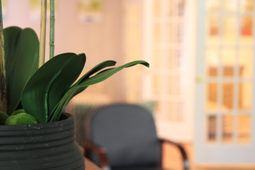 acupuncture waiting area